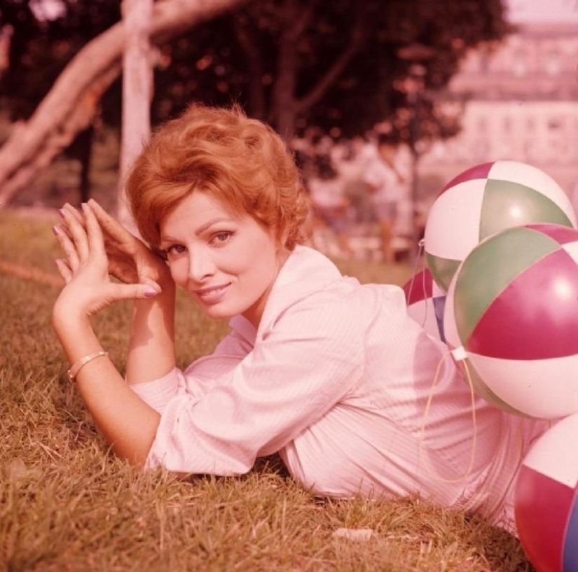 El italiano belleza Scilla Gabel — suplente Sophia Loren