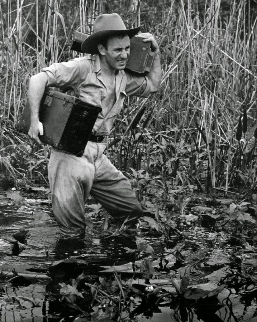 El legendario fotógrafo Charles Clyde Ebbets