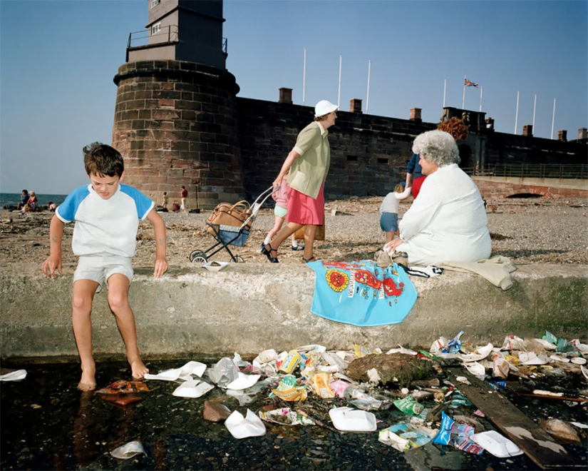 El último recurso: El Gris de la Clase Obrera Británica por Martin Parr