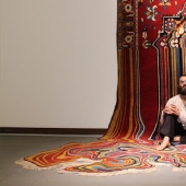 El maestro de Bakú Faig Ahmed y sus alfombras mágicas