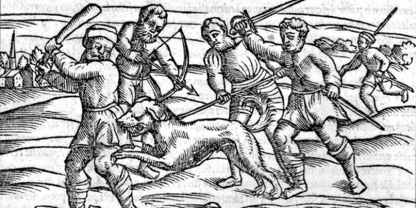 El medieval asesinos, o lo que es en realidad la historia de caperucita Roja?