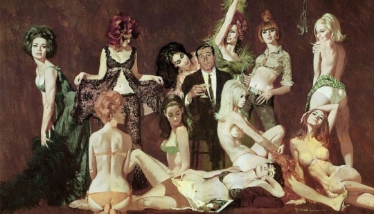 El mundo aventurero del artista Robert McGinnis: chicas calientes y pasiones espías