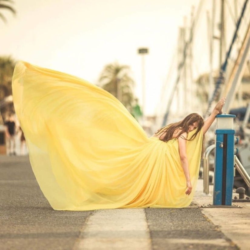 El mundo entero es un escenario: fotos dinámicas de bailarines en las calles y playas por Anna Ullman