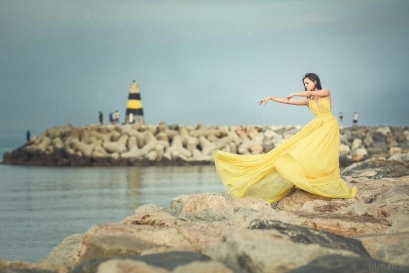 El mundo entero es un escenario: fotos dinámicas de bailarines en las calles y playas por Anna Ullman