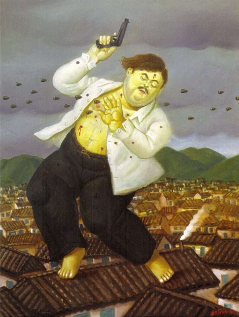 El mundo “hinchado” del artista colombiano Fernando Botero