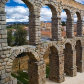 El único acueducto romano antiguo que todavía se utiliza para el fin previsto