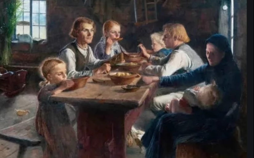 "El pan y el agua son nuestra comida": qué y cómo comían en los pueblos rusos a finales del siglo XIX