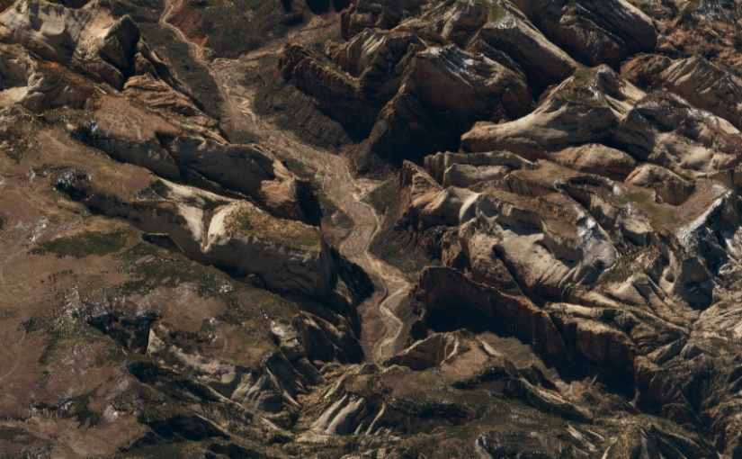 El satélite, la inclinación de la cámara: fotos del espacio que no son similares a los mapas de Google