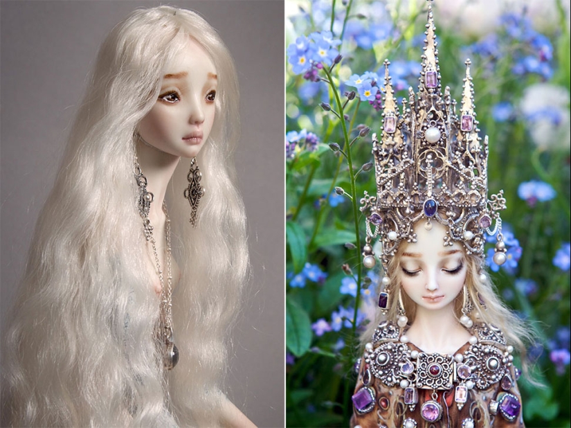 Enchanted and frighteningly erotic dolls by Marina Bychkova