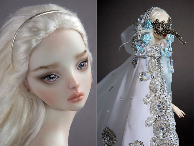 Enchanted and frighteningly erotic dolls by Marina Bychkova