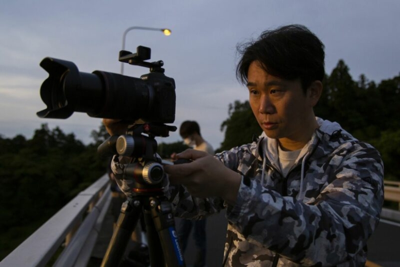 Enfermo terminal Fuji: baker Hasimuki Makoto y su foto de la montaña sagrada