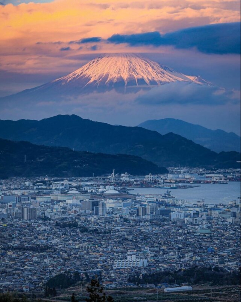 Enfermo terminal Fuji: baker Hasimuki Makoto y su foto de la montaña sagrada