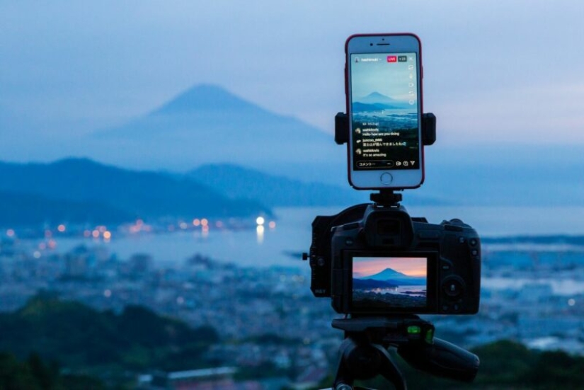 Enfermo terminal Fuji: baker Hasimuki Makoto y su foto de la montaña sagrada