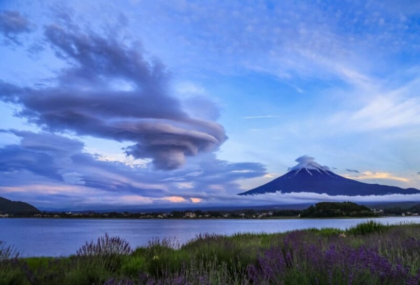 Enfermo terminal Fuji: baker Hasimuki Makoto y su foto de la montaña sagrada