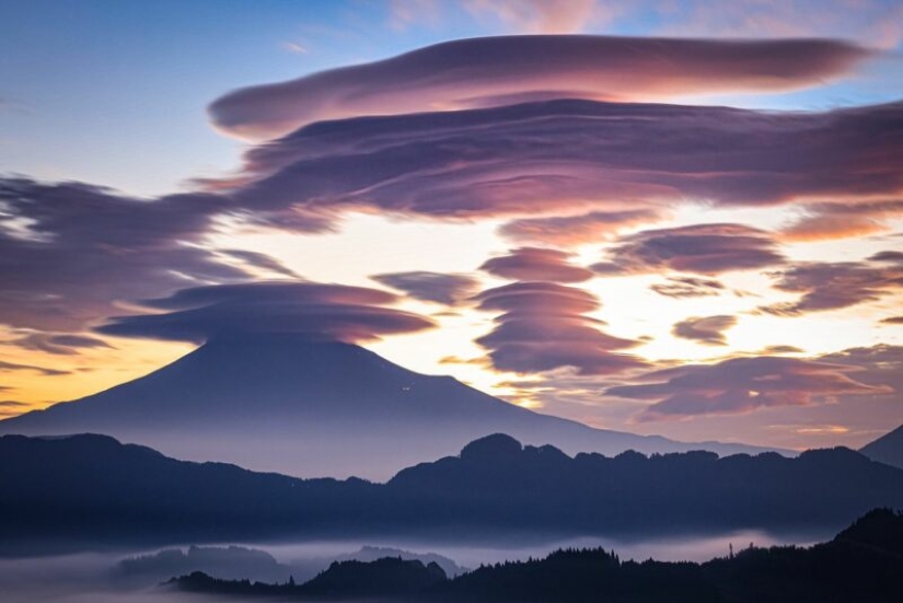 Enfermo terminal Fuji: baker Hasimuki Makoto y su foto de la montaña sagrada