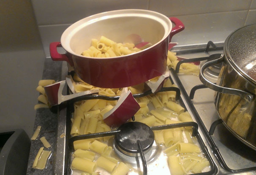Epic failures in the kitchen, which will make you believe your cooking skills