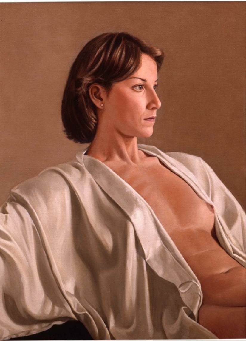 Erotic female portraits by artist Ron Schwerin