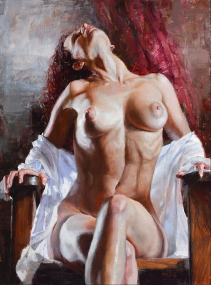 Erotica from the master of modern impressionism Eric Wallis