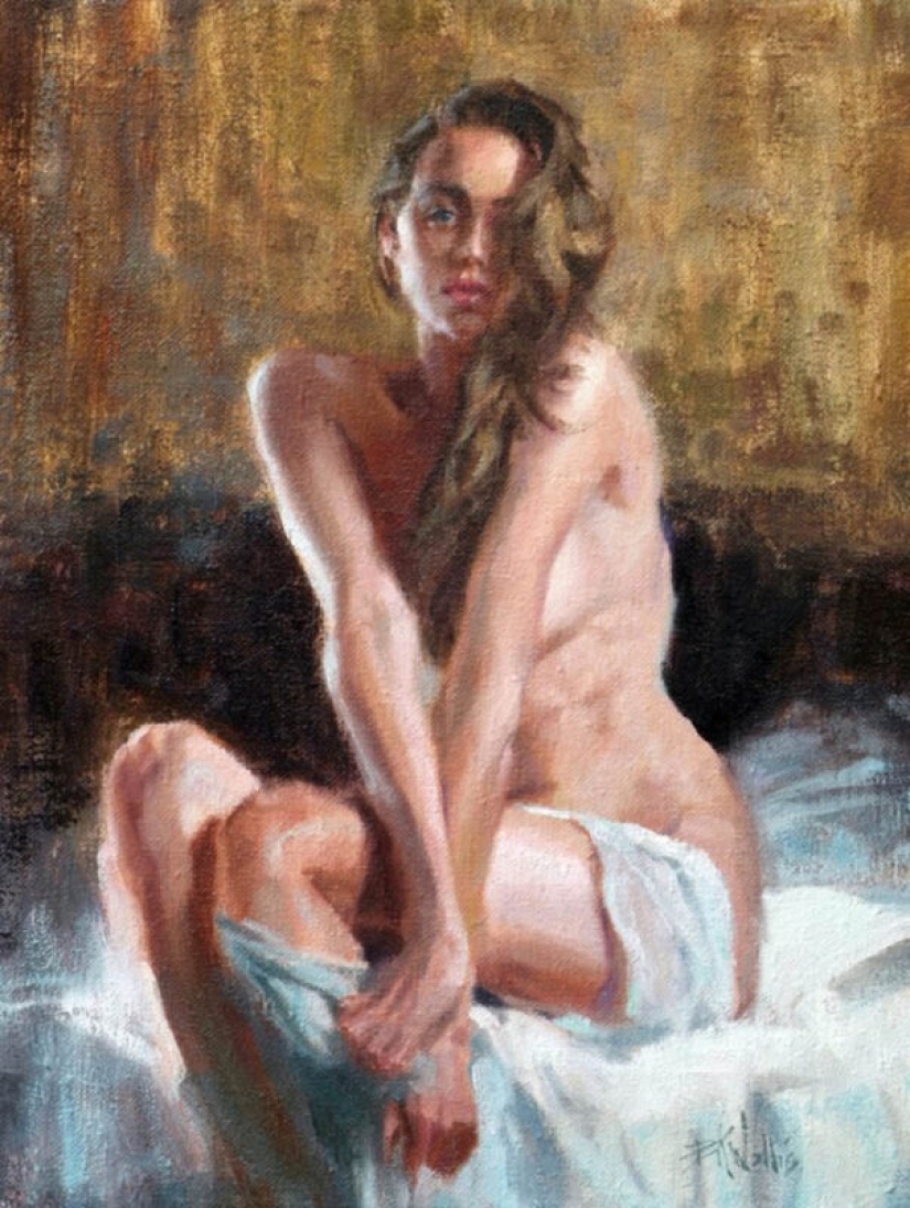 Erotica from the master of modern impressionism Eric Wallis