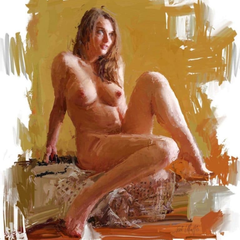 Erotica from the master of modern impressionism Eric Wallis