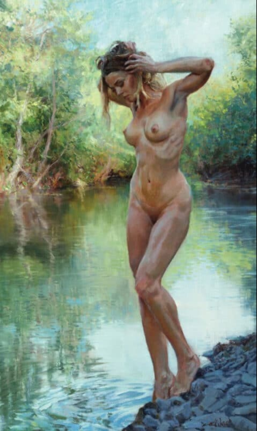 Erotica from the master of modern impressionism Eric Wallis