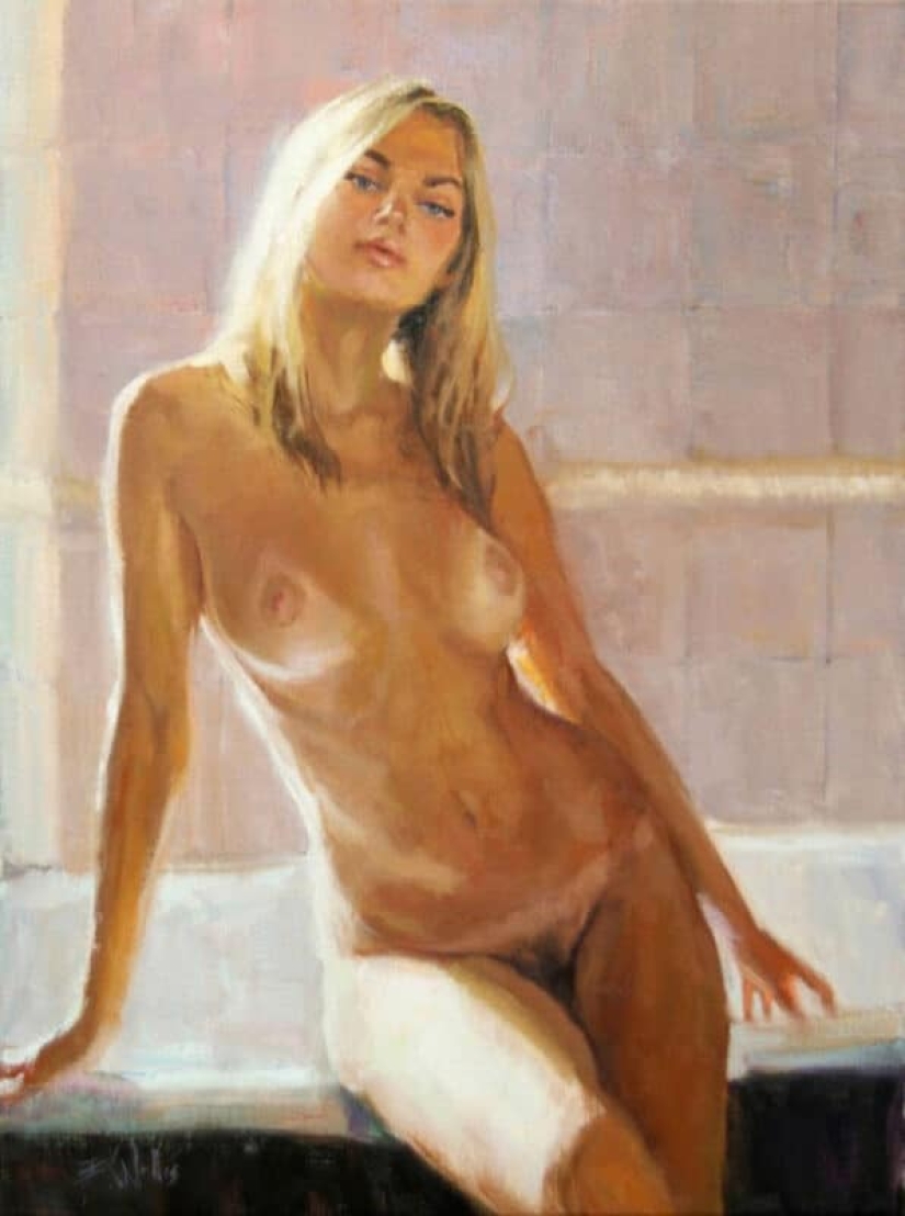 Erotica from the master of modern impressionism Eric Wallis