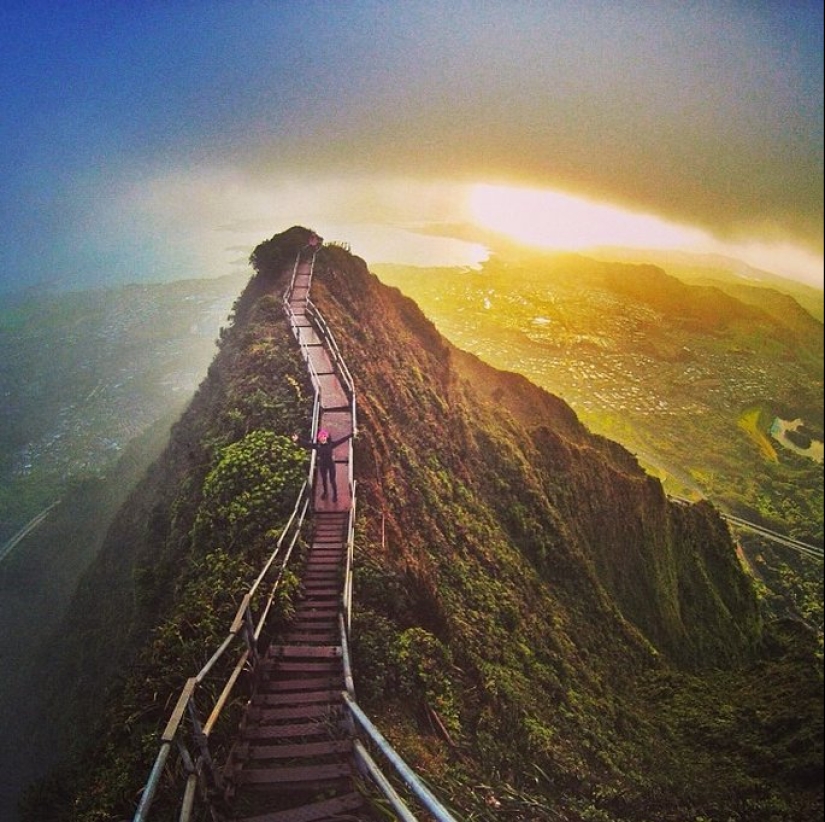 Escalera al Cielo: ¡Estas fotos te debilitarán las piernas!