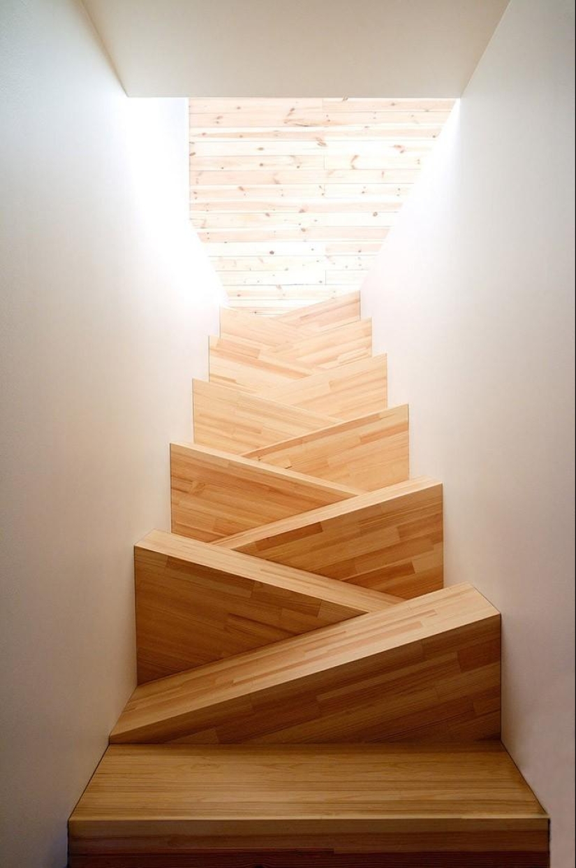 Escaleras de diseño que dan deleite estético