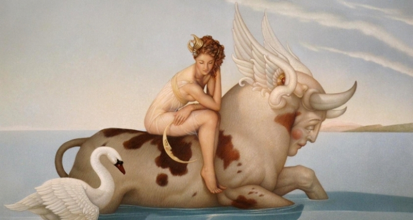 Esoteric eroticism in the paintings of Michael Parkes