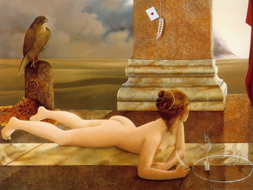 Esoteric eroticism in the paintings of Michael Parkes