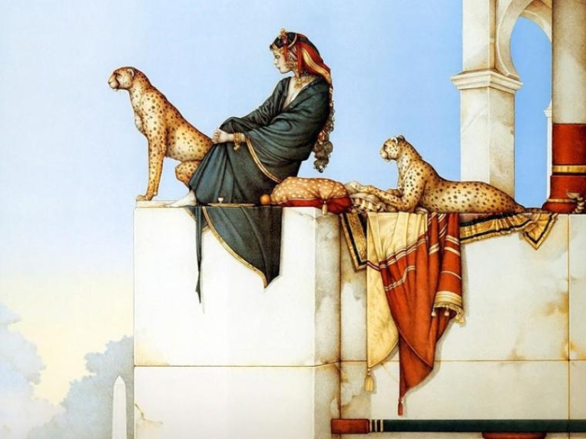 Esoteric eroticism in the paintings of Michael Parkes