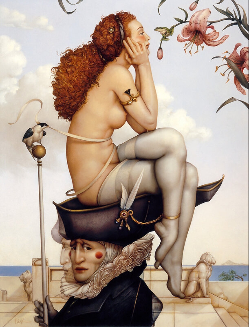 Esoteric eroticism in the paintings of Michael Parkes