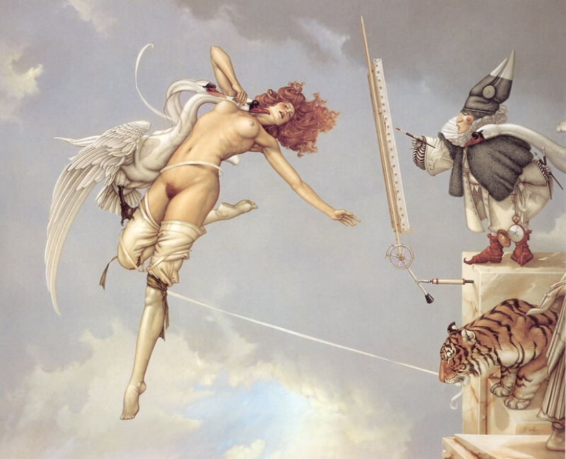 Esoteric eroticism in the paintings of Michael Parkes