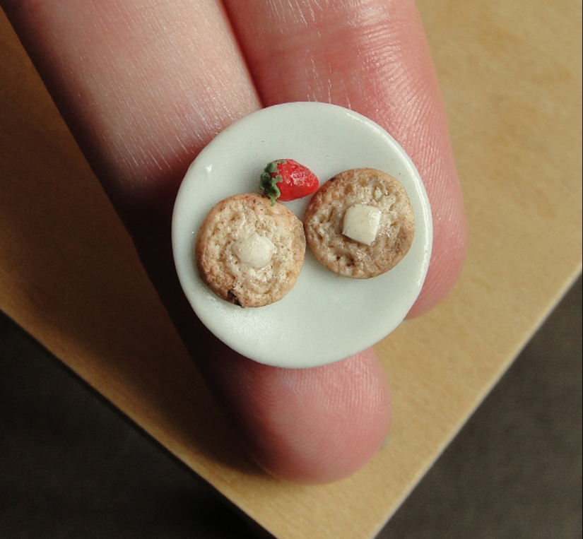 Estas Mini esculturas de arcilla Se Parecen tanto a la comida real que Te Hace La Boca Agua