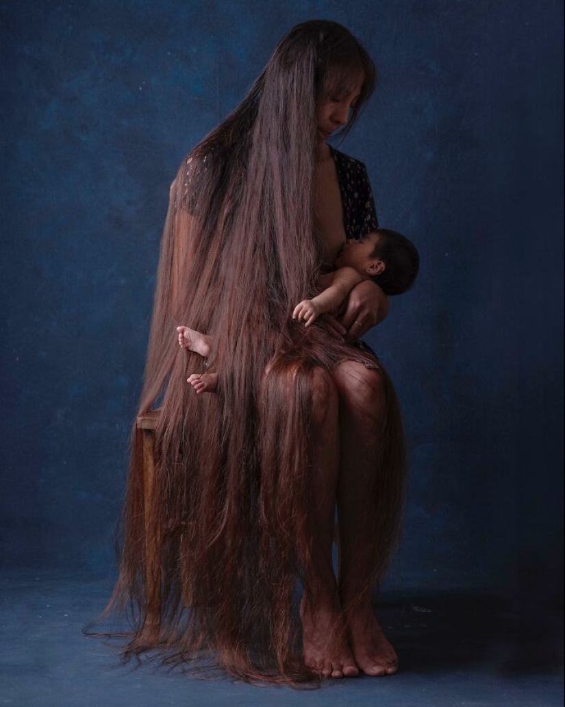 Este fotógrafo argentino tomó 11 retratos únicos de mujeres de pelo largo