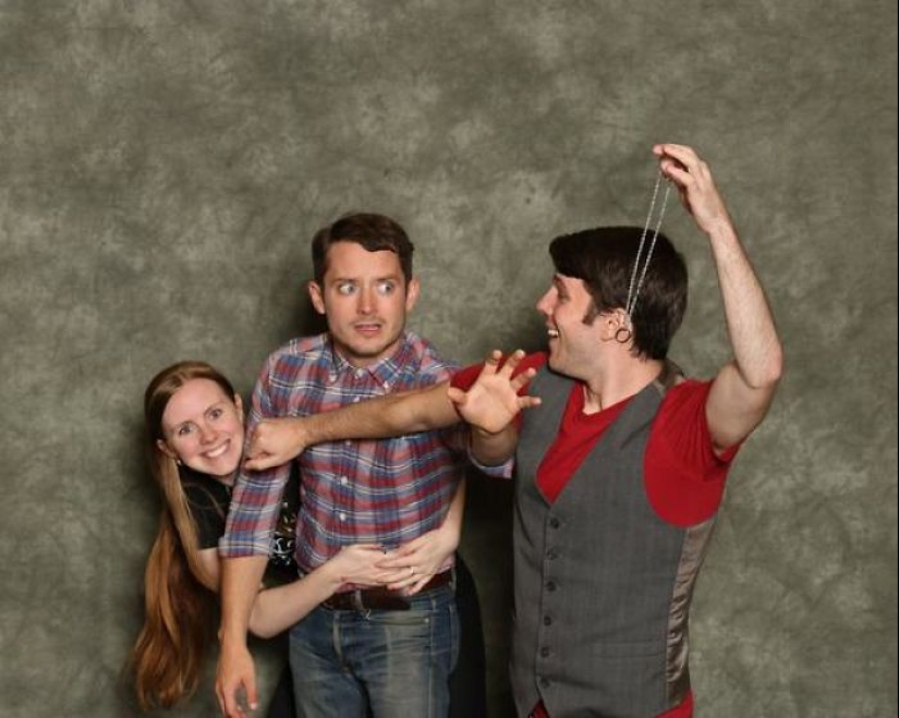 Este Tipo No Te Enviará a Mordor: Elijah Wood es un maestro de selfies conmovedores con Fans