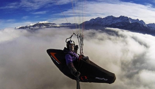 Extreme photos taken with a GoPro camera