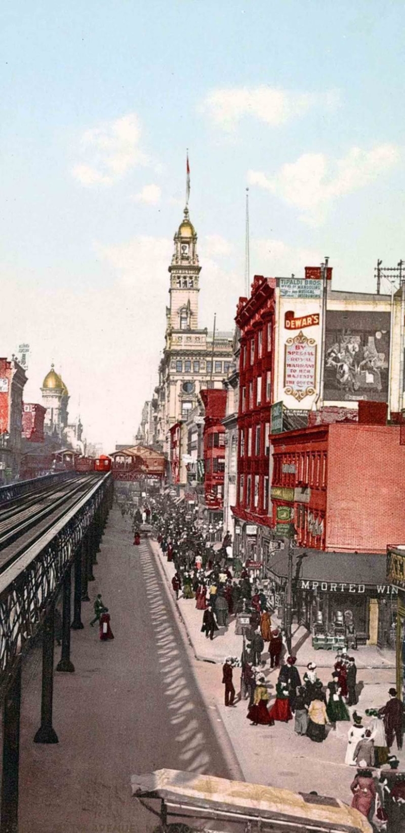 Fabulosos fotocromos de la década de 1900 en Nueva York