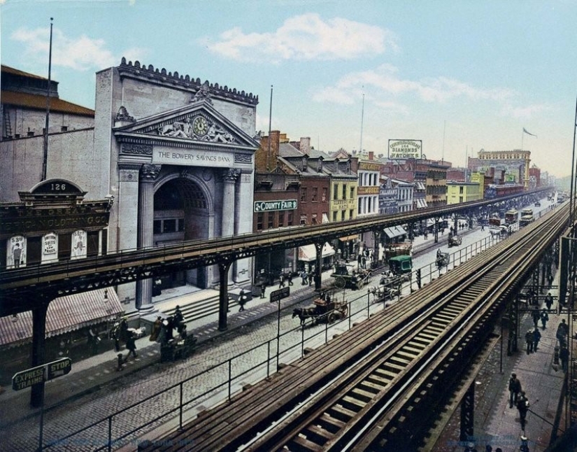 Fabulosos fotocromos de la década de 1900 en Nueva York