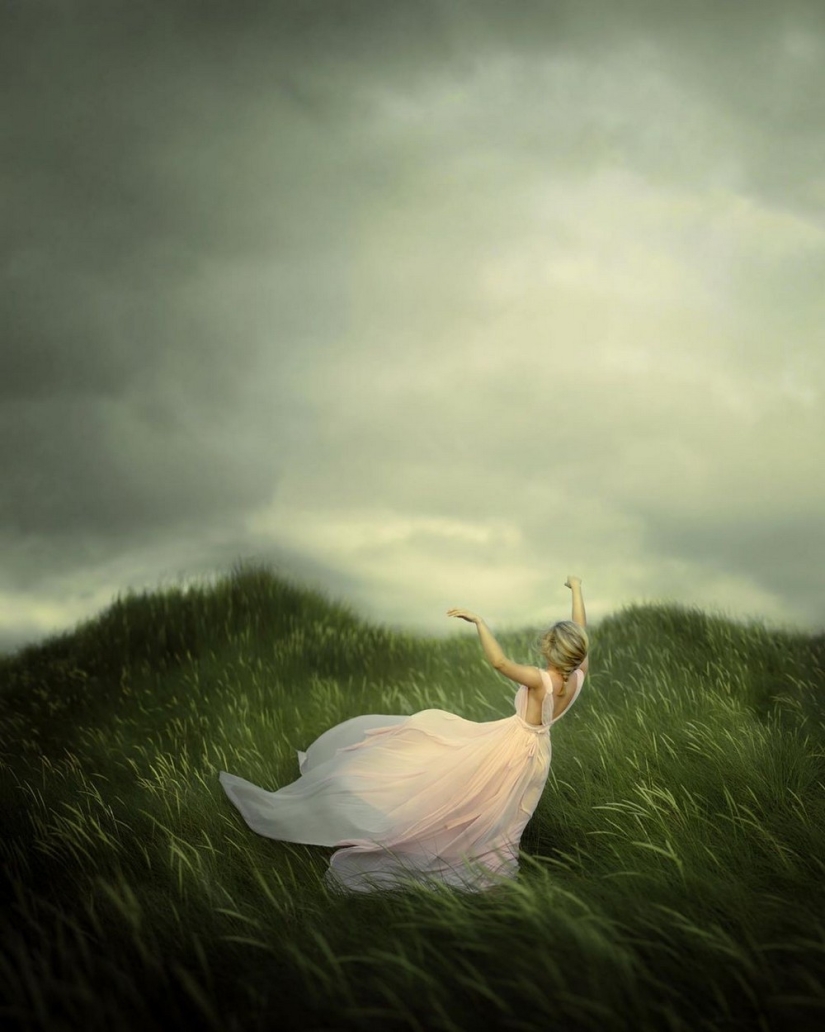 Fabulous and mystical images in the pictures Sina Domke