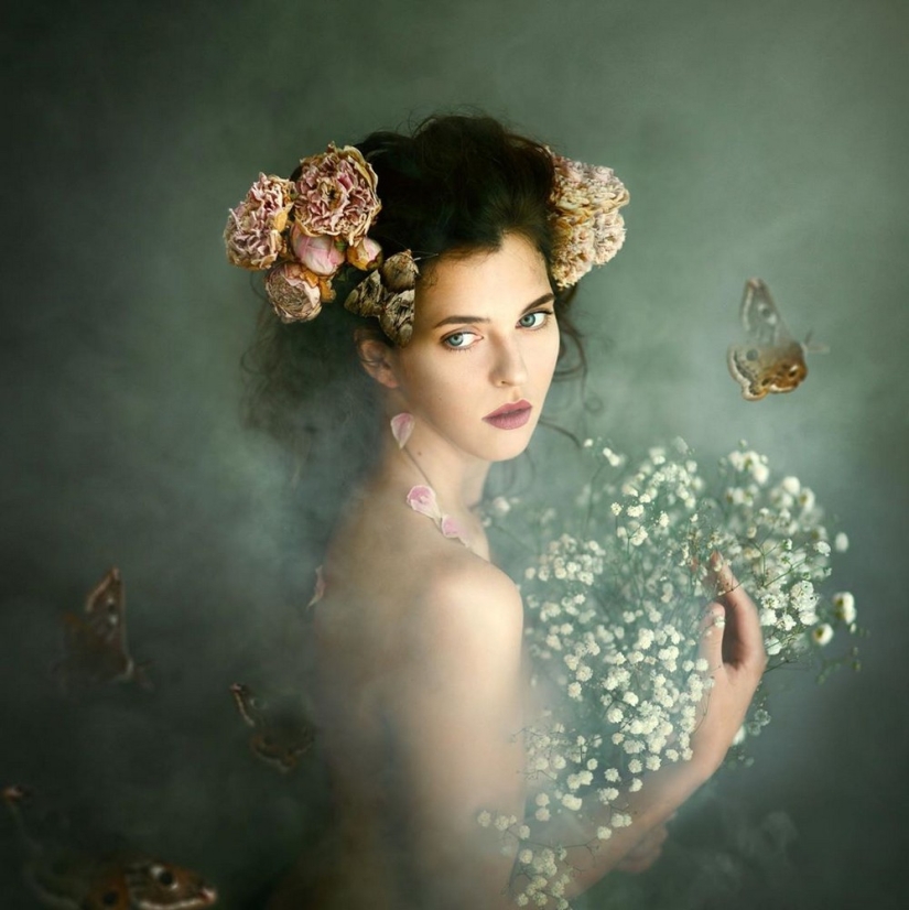 Fabulous and mystical images in the pictures Sina Domke