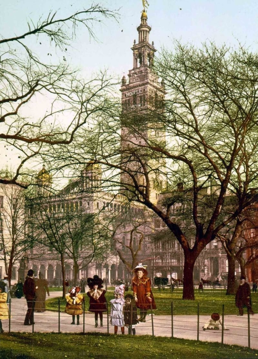 Fabulous photochromes of 1900s New York