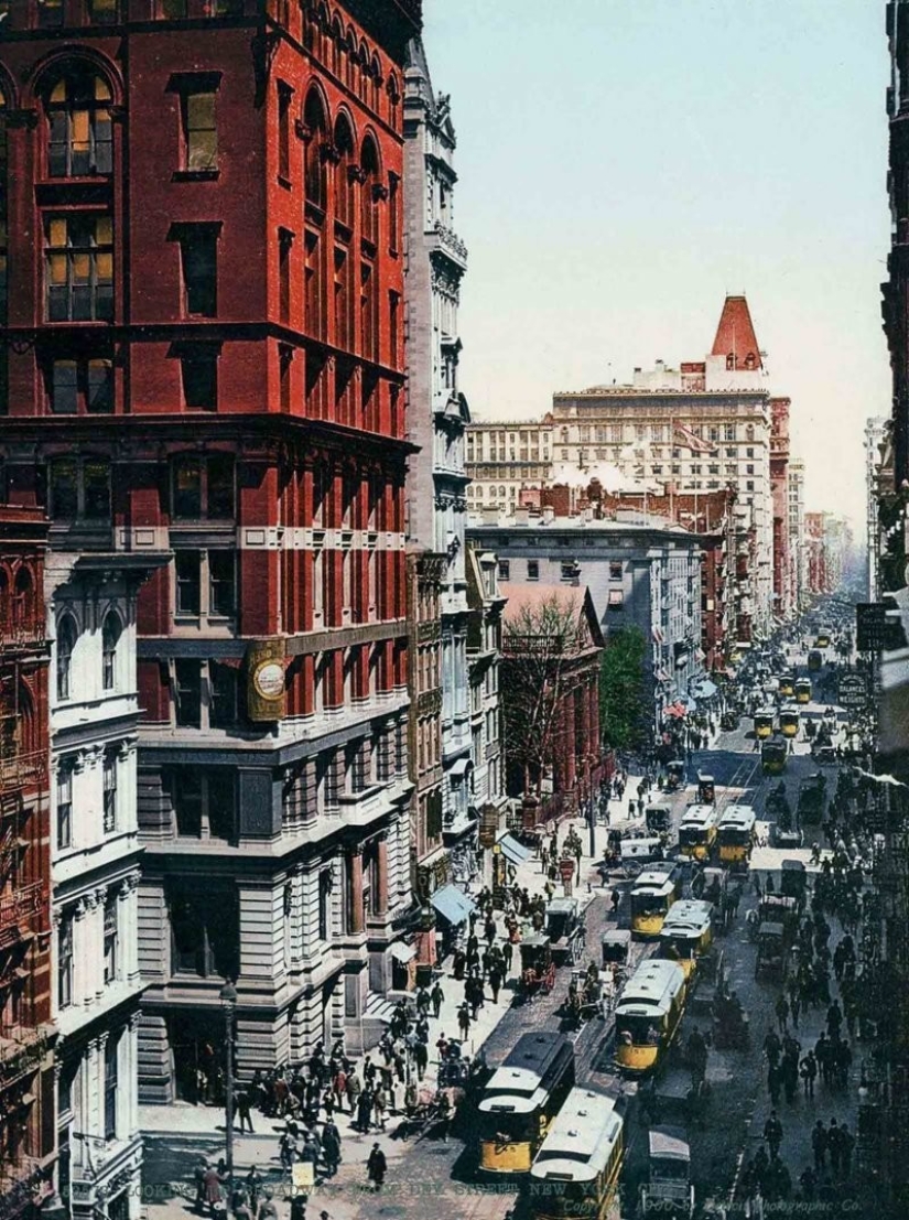 Fabulous photochromes of 1900s New York