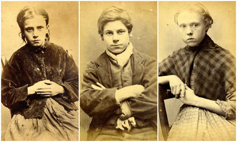 Faces of British crime of the XIX century