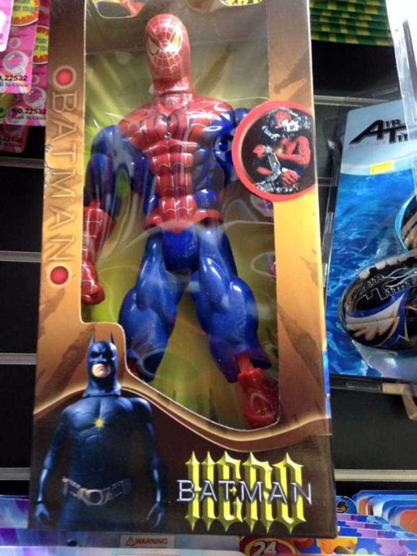 False packaging: When reality and expectations are thousands of light-years Apart