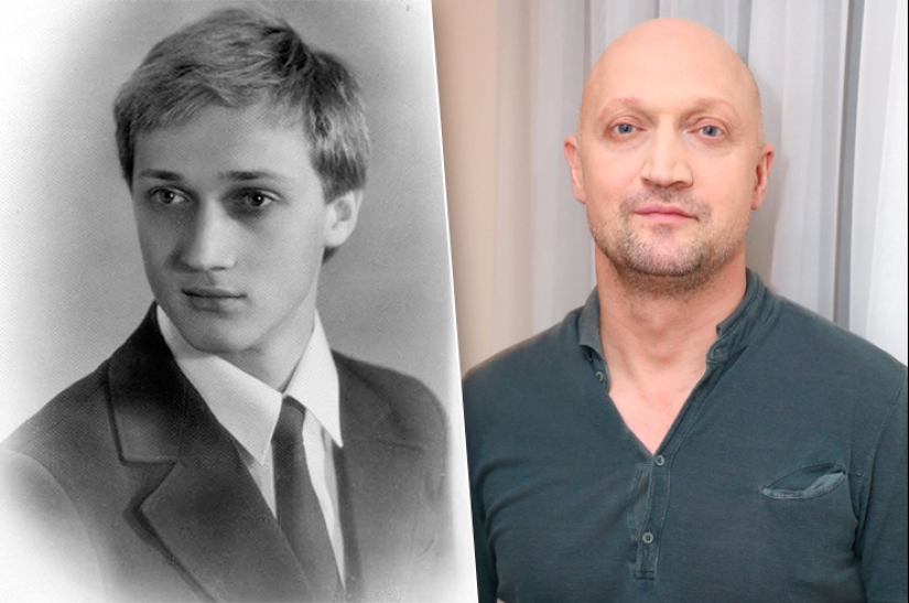 Famous actors before they became bald