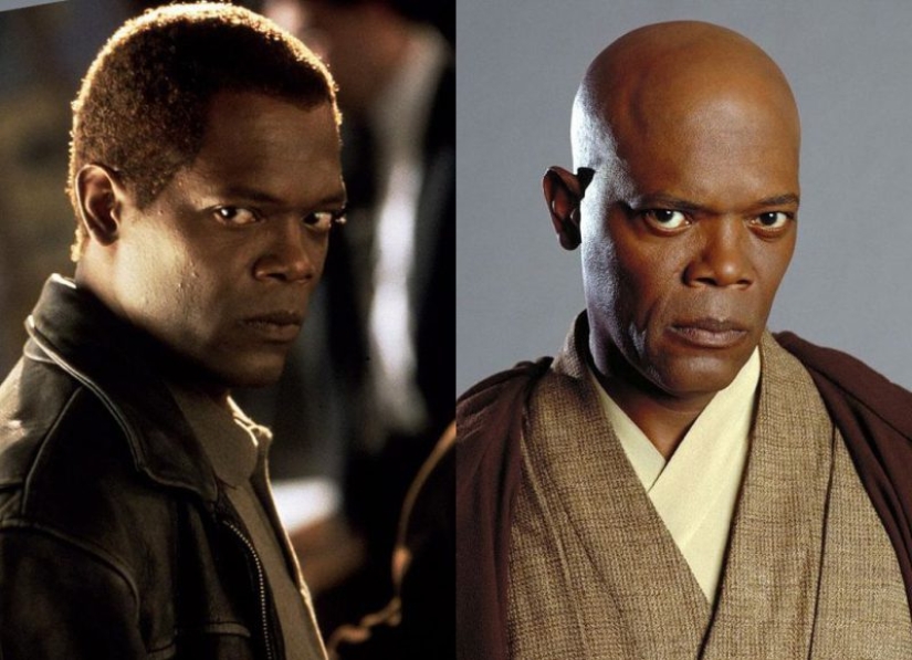 Famous actors before they became bald