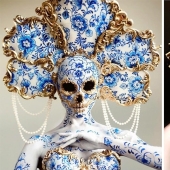 Fantasías de porcelana del maquillador brasileño Julio Silveira