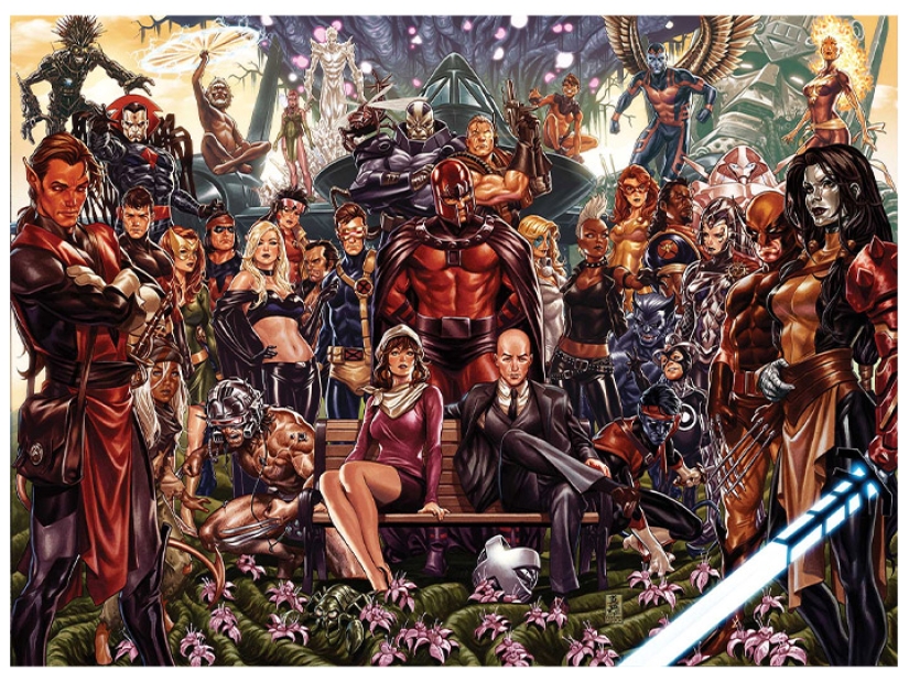 Fantastic works by Marvel Comics illustrator Mark Brooks