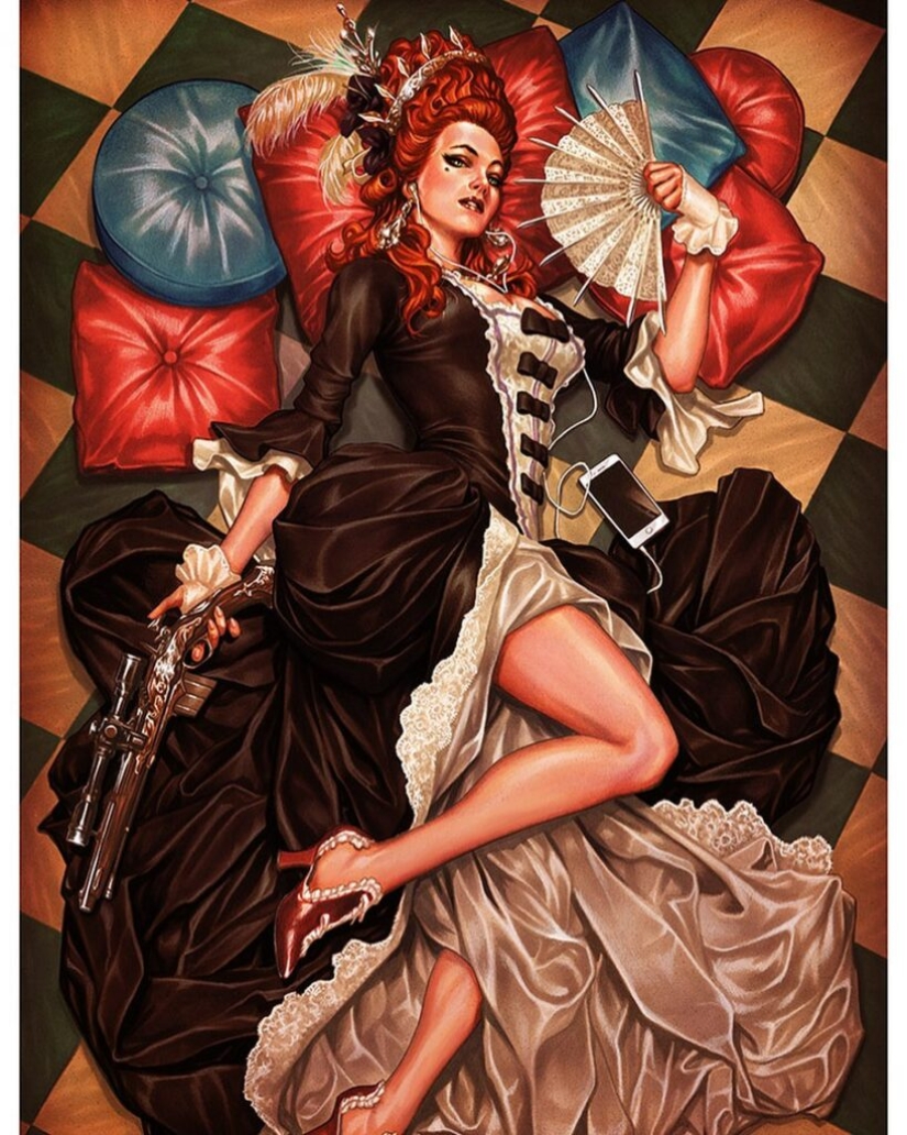 Fantastic works by Marvel Comics illustrator Mark Brooks